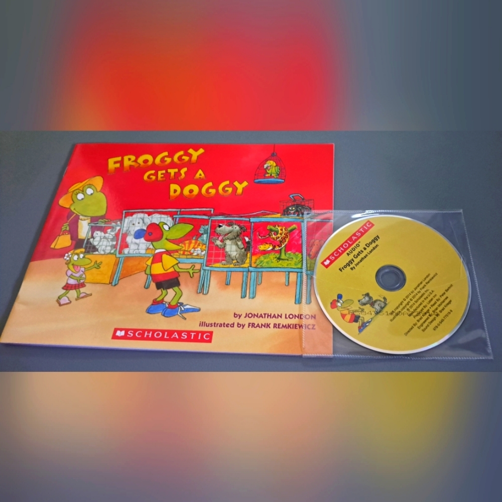 New Froggy Gets a Doggy Book and CD Set